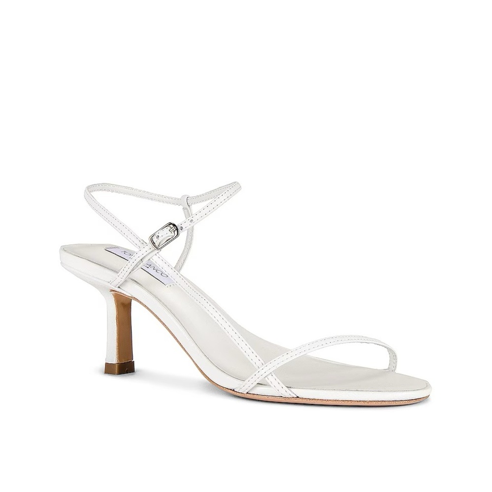 Tony Bianco White Strappy Heels